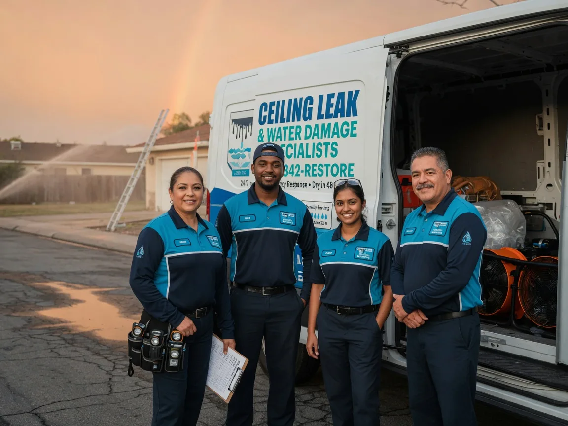 Ceiling Leak Cleanup company in Brooksville, MS