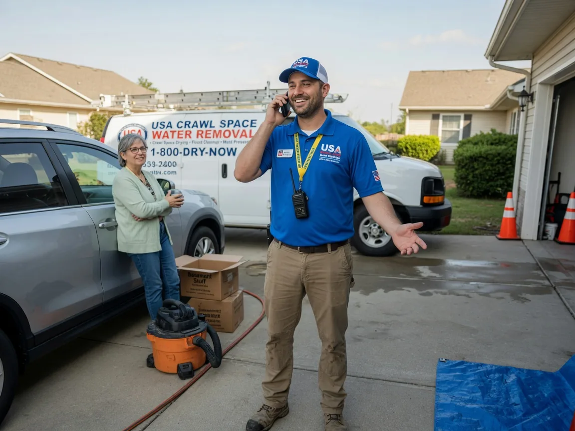 Crawl Space Water Removal Brooksville, MS FAQs